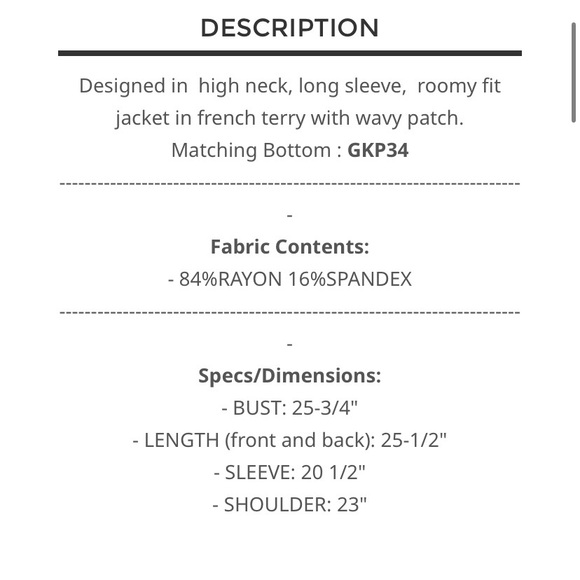 113 ❤️ POL Roomy fit wavy patch jacket and pant set - Picture 10 of 10